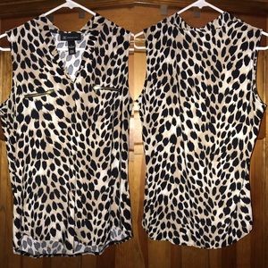 Leopard Print Blouse